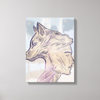 Impressão Em Tela Paw and Still I – Silent Companionship