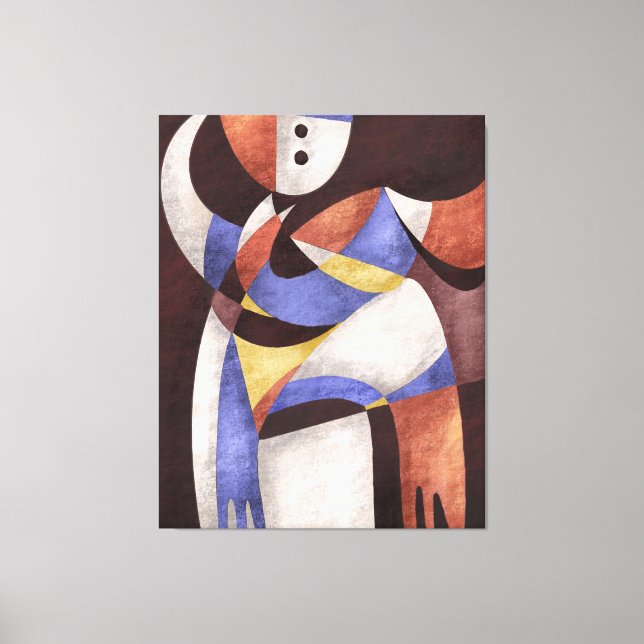 Impressão Em Tela Pé descalço dançante (Frente)