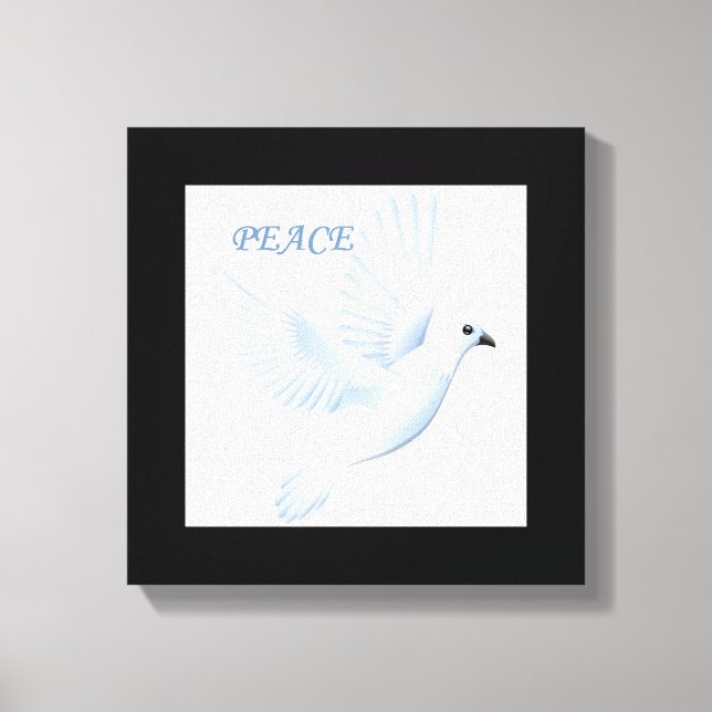 IMPRESSÃO EM TELA PEACE DOVE (Frente)