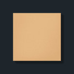 Impressão Em Tela Peach Tan Color Block | Soft Wedding Design<br><div class="desc">Soft muted peach tan color block design—perfect for elegant wedding invites, bridal showers, and warm modern events. Celebrate love with timeless simplicity using this Warm Muted Peach Tan Color Block design, perfect for weddings and romantic events. Featuring a soft, sun-washed peachy-tan tone, this minimal backdrop evokes warmth, calm, and elegance—ideal...</div>