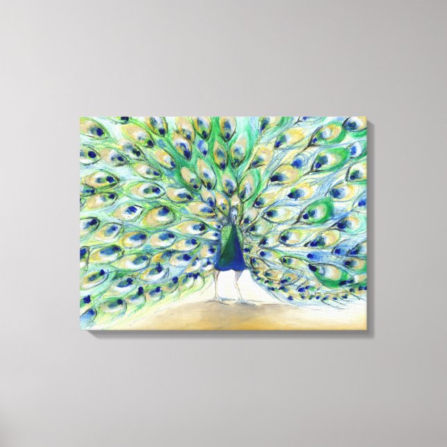 Impressão Em Tela Peacock em San Diego 2013 (Frente)