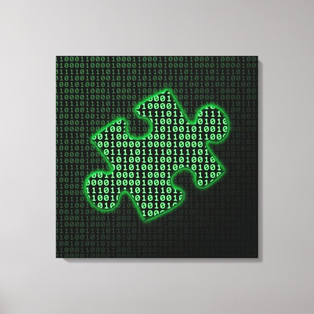 Impressão Em Tela Peça de informação (Frente)