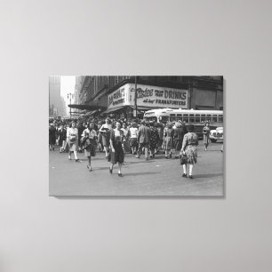 Impressão Em Tela Pedestres 2