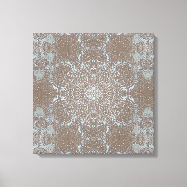 Impressão Em Tela Pedra de Arte Natural e Areia (Frente)