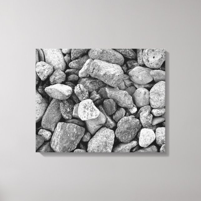 Impressão Em Tela Pedras (Frente)