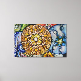 Impressão Em Tela Pedras Celtas