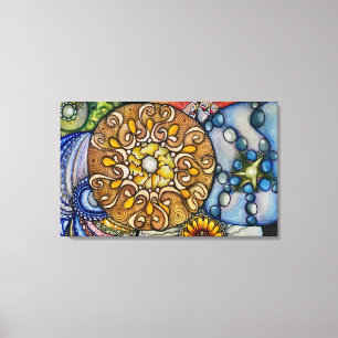 Impressão Em Tela Pedras Celtas