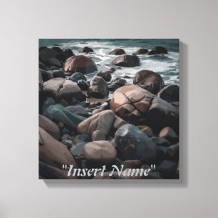 Impressão Em Tela Pedras de Serenidade