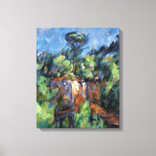 Impressão Em Tela Pedreira de Paul Cezanne em Bibémus