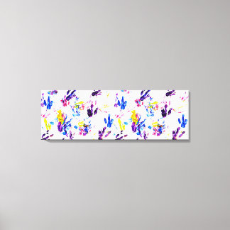 Impressão Em Tela pegadas de pinguim