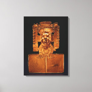 Impressão Em Tela Peitoral do deus Xipe Totec