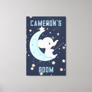 Impressão Em Tela Peixe-Elefante Personalizado Pescar 4 Estrelas Pos