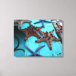 Impressão Em Tela Peixe-estrela tropical e colusivo