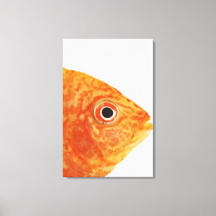 Impressão Em Tela Peixes vermelhos do diácono
