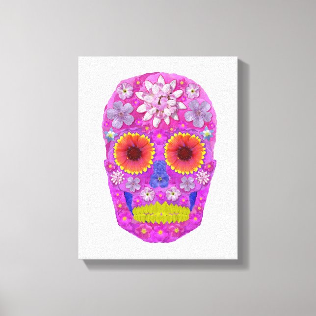 Impressão Em Tela Pele da Flor 2 (Frente)