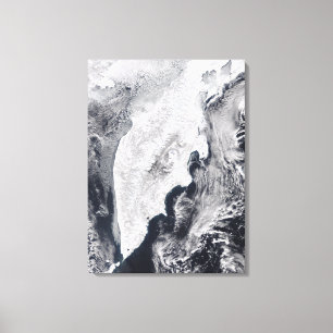 Impressão Em Tela Península de Kamchatka, Rússia oriental