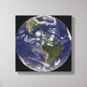 Impressão Em Tela Península do Iucatão do decano Aproximação do