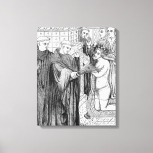 Impressão Em Tela Penitência de Henry II