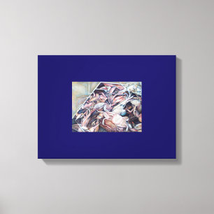 Impressão Em Tela Pense fora da caixa