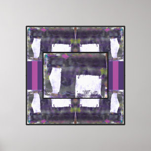 Impressão Em Tela Pense Fora da Pintura