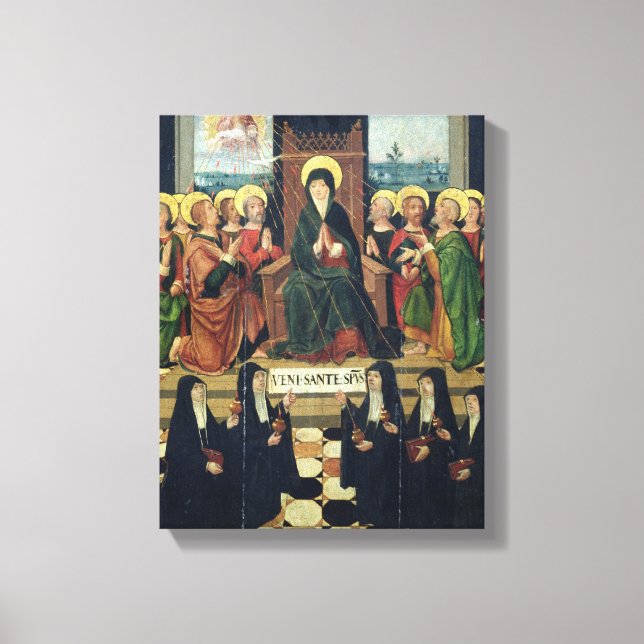 Impressão Em Tela Pentecostes (Frente)