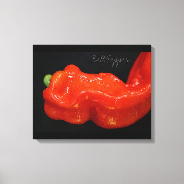 Impressão Em Tela Pepper Red Bell fresco (Frente)