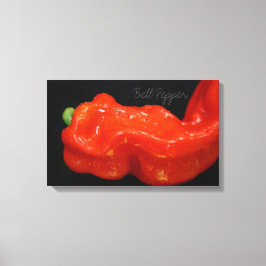 Impressão Em Tela Pepper Red Bell fresco