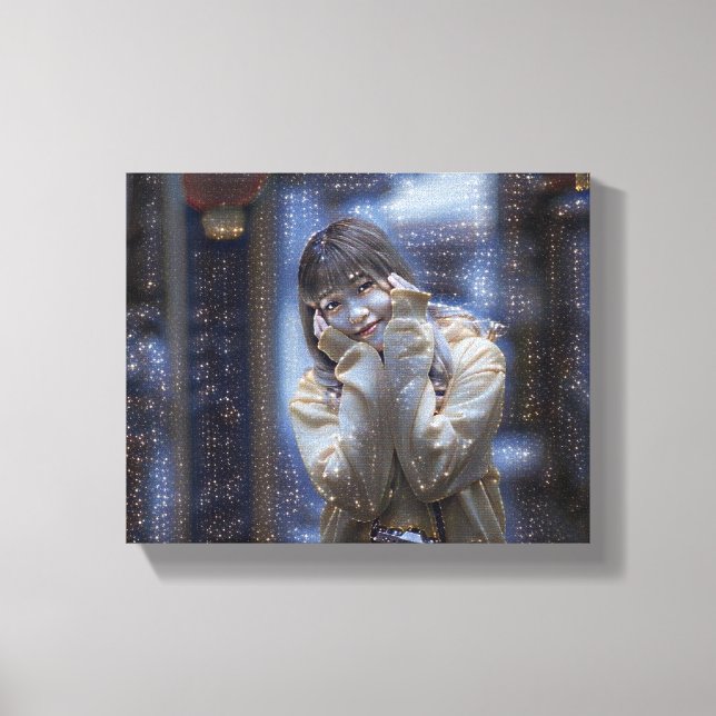 Impressão Em Tela "Pequeno Sol em Amarelo (Frente)