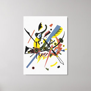Impressão Em Tela Pequenos mundos, Vassily Kandinsky em cores digita
