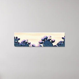 Impressão Em Tela Pera-Púrpura