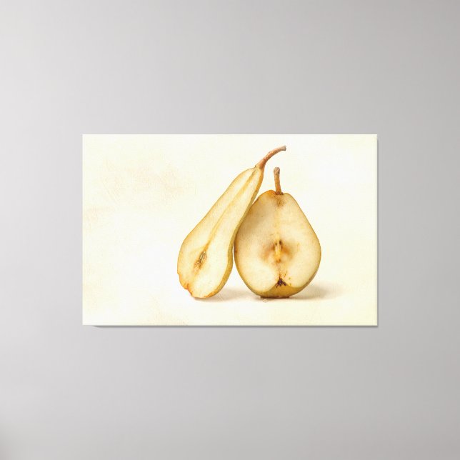 Impressão Em Tela Peras - Minha Metade Doce E Perfeita (Frente)