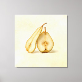 Impressão Em Tela Peras - Minha Metade Doce E Perfeita