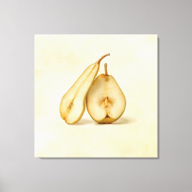 Impressão Em Tela Peras - Minha Metade Doce E Perfeita (Frente)