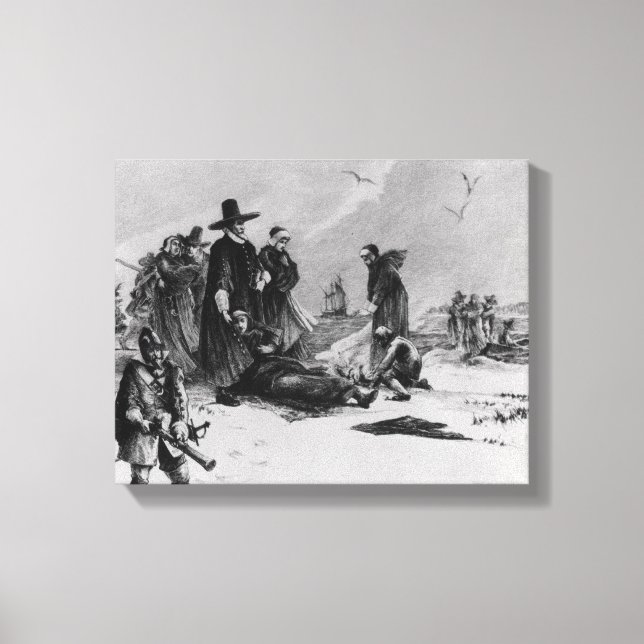 Impressão Em Tela Peregrinos (Frente)