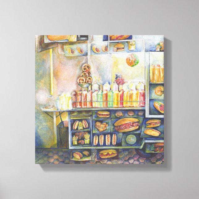 Impressão Em Tela Perigosamente Próximo de Divertimento (Frente)