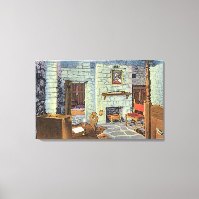 Impressão Em Tela Período da Guerra Civil 18 Depositantes em Barbett (Frente)