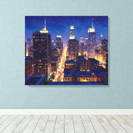 Impressão Em Tela Peripheral Metropolis View