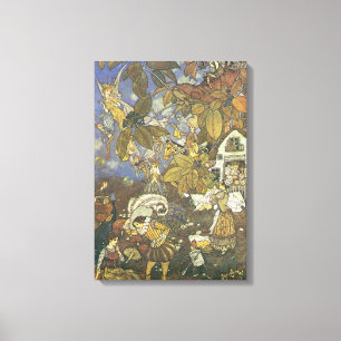 Impressão Em Tela Personagens Clássicos de Contos de Fadas, Edmund D