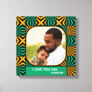 Impressão Em Tela Personalizar Foto Filha do Pai pai