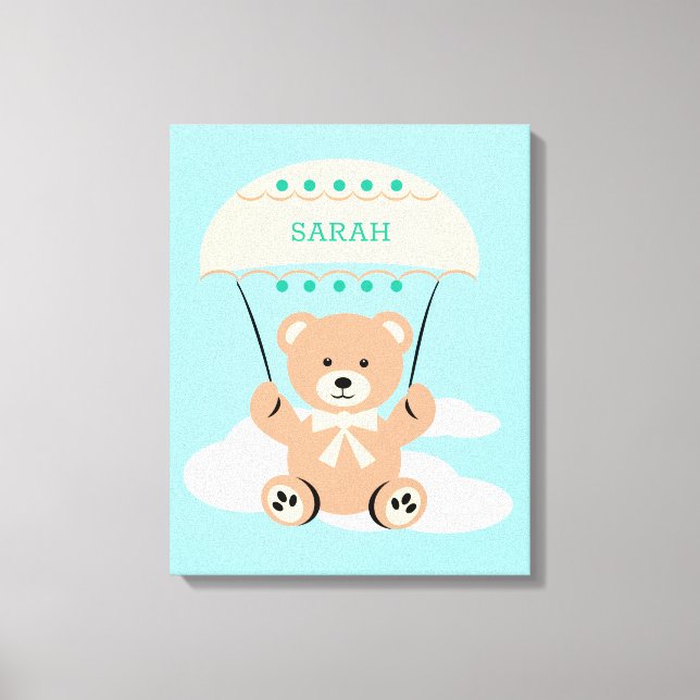 Impressão Em Tela Personalized Nursery wall Art (Frente)