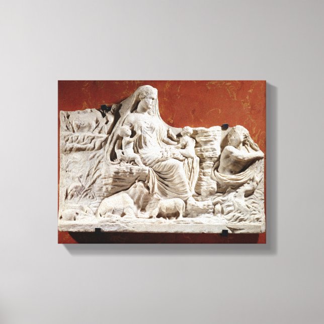 Impressão Em Tela Personificação da mãe terrestre, alegórica ou (Frente)