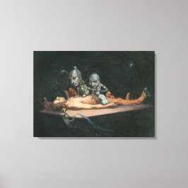 Impressão Em Tela Perto da morte, vendo espíritos Mau demônicos