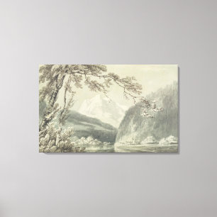 Impressão Em Tela Perto de Grindelwald, c.1796 (azul & lavagem