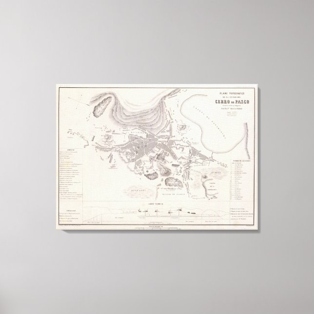 Impressão Em Tela Peru 11 (Frente)