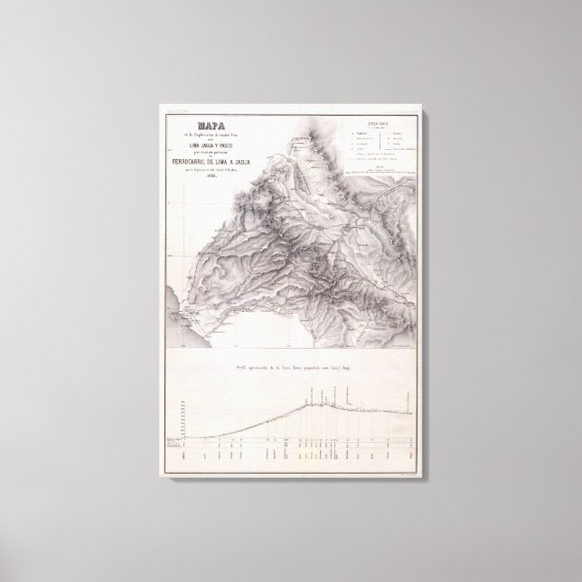 Impressão Em Tela Peru 11 (Frente)