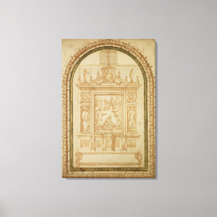 Impressão Em Tela Pesca de St Peter, estudo para o altar