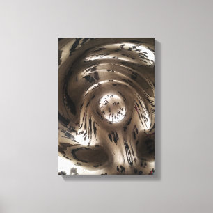 Impressão Em Tela pessoas distorcidas da reflexão