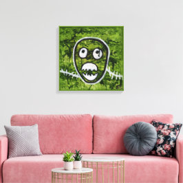 Impressão Em Tela Pete Semente Esqueleto Estranho Arte de Monstro Ex