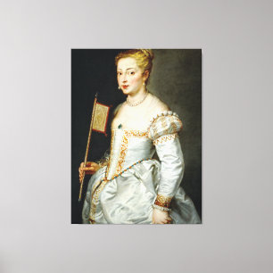 Impressão Em Tela Peter Paul Rubens Retrato de uma Senhora