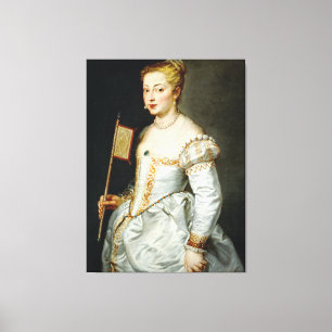 Impressão Em Tela Peter Paul Rubens Retrato de uma Senhora